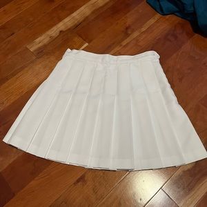 American apparel cheer/pleated skirt